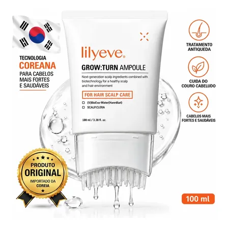 Tratamento Capilar Lilyeve Grow Turn Com Aplicador 100ml