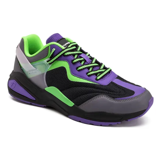Zapatilla Topper Abbey Benito Negro/ Violeta