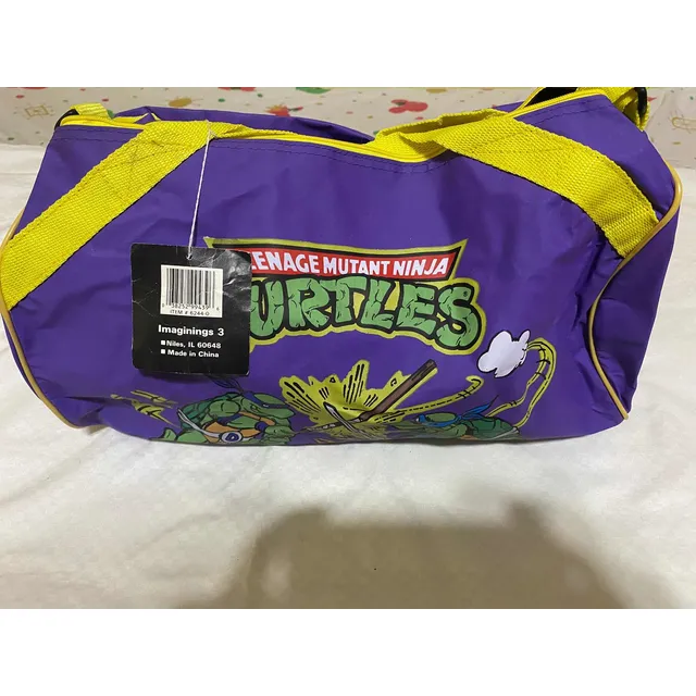 Bolso Tipo Salchicha Tortugas Ninja Importado. Nuevo.