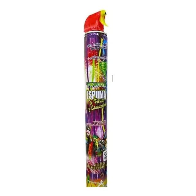 Tangana Espuma Gigante Spray Carnaval Niño Niña Hora Loca 