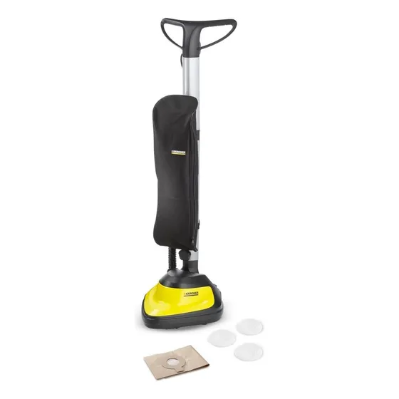 Lustraspiradora Vertical Kärcher FP 303 4L negra y amarilla 50Hz/60Hz