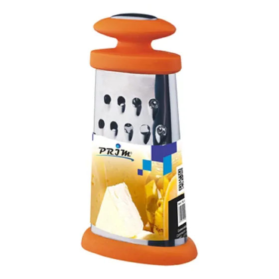 Rallador Para Alimentos Prim Ovalado De Acero Inoxidable