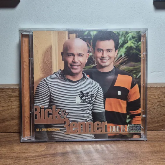 Cd + Dvd Rick E Renner - Tudo De Bom - Raro E Lacrado Estandar