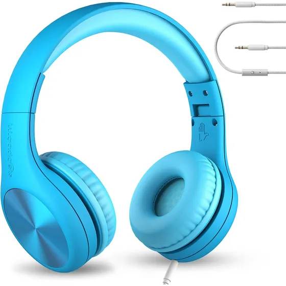 Auriculares Para Niños Con Reducción De Ruido, Azul
