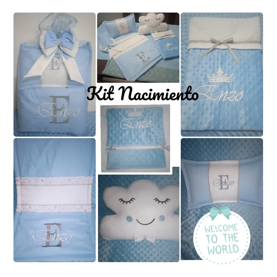 Set  Clinica Lenceria Nacimiento Bebe