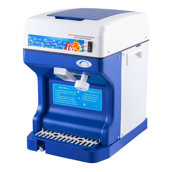 Máquina Eléctrica De Hielo Afeitador Vevor 110v 500w Cono