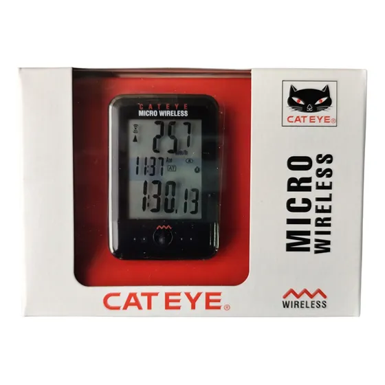 Ciclocomputador Cateye Micro Inalámbrico 9 Funciones