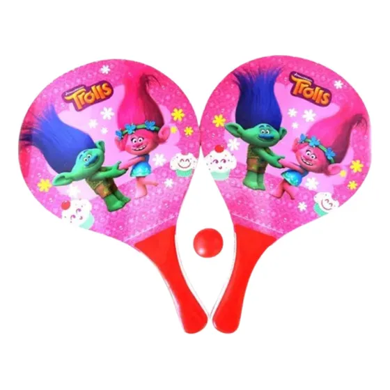 Paletas Para Playa Trolls Original Y Oficial Disney