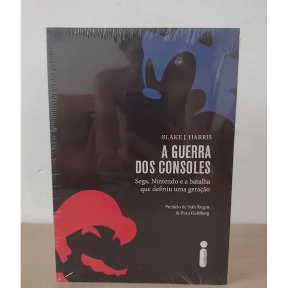 Livro A Guerra Dos Consoles:  Sega, Nintendo E A Batalha Que Definiu Uma Geração - Blake J. Harris - Intrínseca - Novo E Lacrado