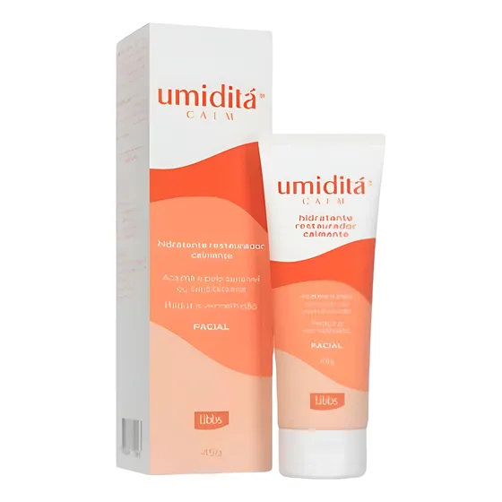 Creme Hidratante Facial Umiditá Calm 45g Pele Normal