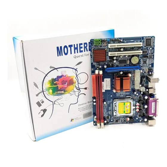 Tarjeta Madre Socket 775 Ddr2 Hasta Soporta 4gb Chipset G31