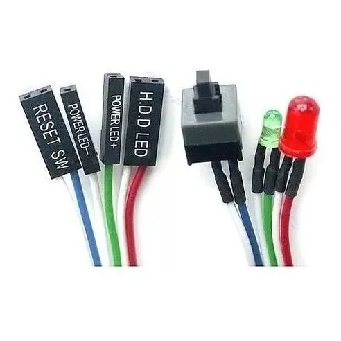 Pack De 50 Cable De Led Encendido Pc Sw