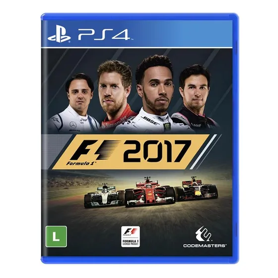 Jogo Mídia Física Formula 1 2017 F1 2017 Original Para Ps4