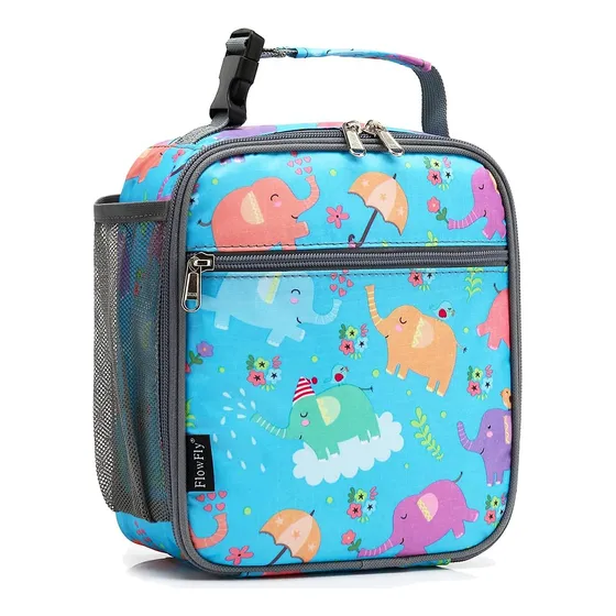 Lonchera Flowfly Con Soporte Para Botella De Agua