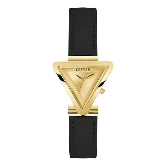 Reloj Guess Mujer Cosmo Dama Watch Resistente Agua Correa Color De La Correa Negro/dorado