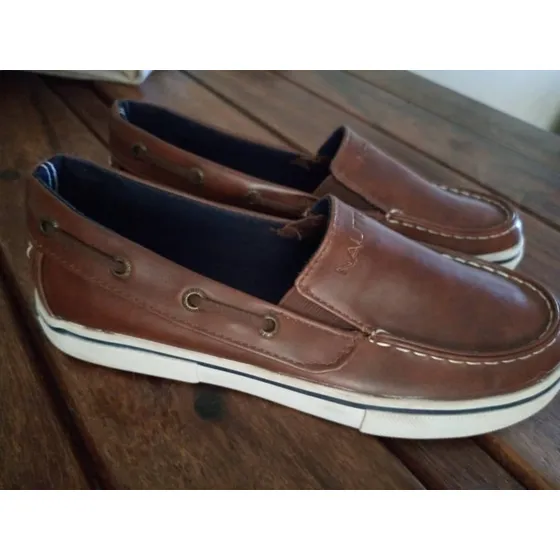Zapatos Nautica Originales Para Niños Nuevos Talla 34
