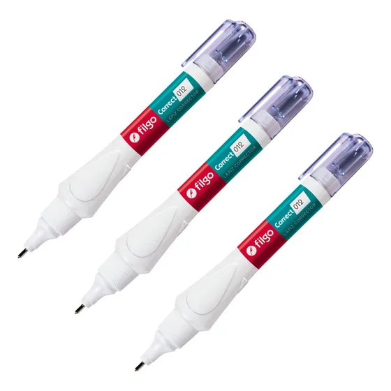 Lápiz Corrector 7 Ml Por 3 Unidades
