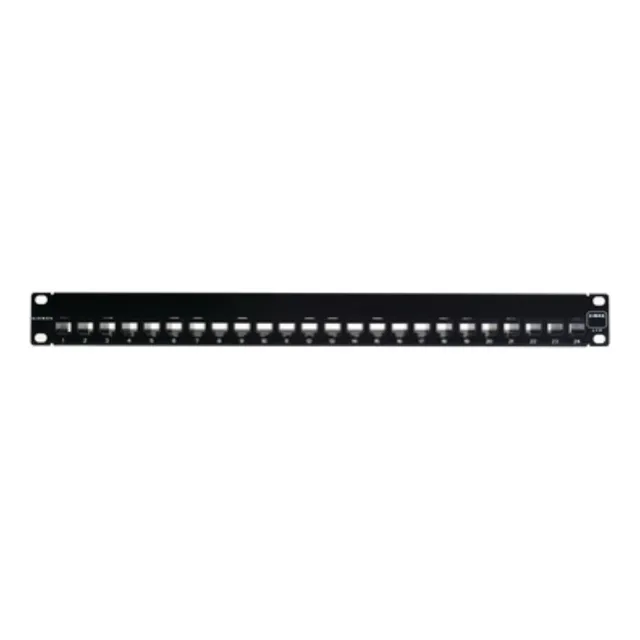 Patch Panel Utp Z-max De 24 Puertos, Precargado Con Jacks