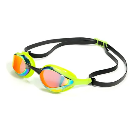 Lente Natacion Saeko S58 Uv Jet Espejado Verde