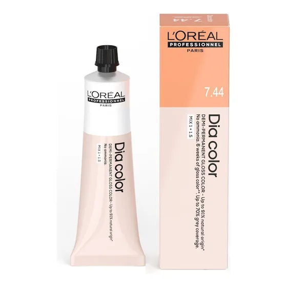 Tintura Dia Color L´Oréal Professionnel 60 Ml Nº7.44