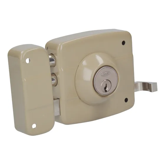 Cerradura Instala Fácil, 2 Bulones, Llave Estándar, En Caja
