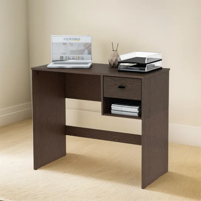 ESCRITORIO MUEBLE WENGUE CENTRO ESTANT ROMA 90X44X76CM