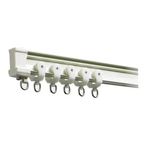 Riel Flexible Curvo Para Cortinas A Medida