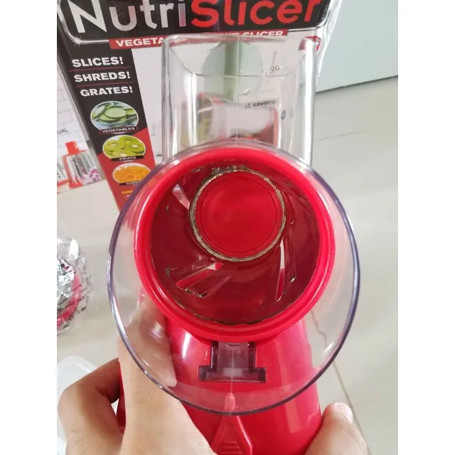 Nutrislicer/licuador 3/1 De Acero Inoxidable Para Verduras