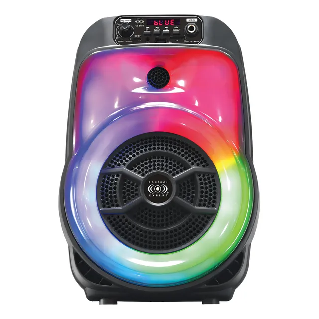 Bocina Amplificada 6.5 Pulgadas Bluetooth Tws Usb Radio Fm Color Negro