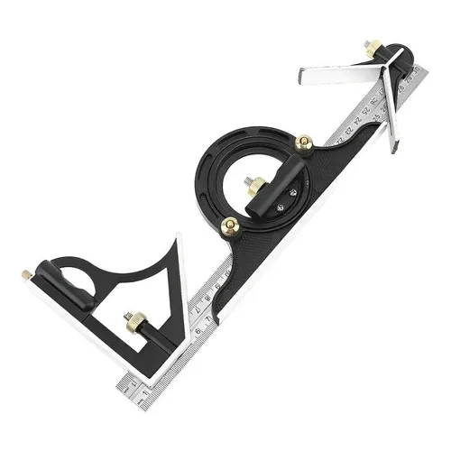 Escuadra Combinada Profesional Multipropósito De 4 Piezas