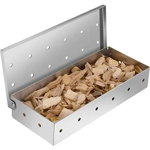 Caja Ahumadora Chips Ahumado Parrilla Horno Cocina Asado
