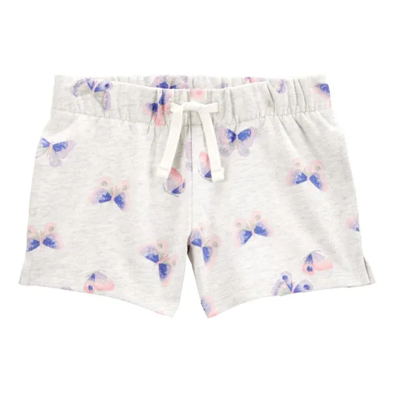 Shorts Pull-on Afelpado Mariposas De Niña 2s442610 Carters®