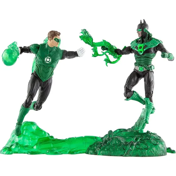 Figuras Linterna Verde Y Batman Dc Multiverse Mcfarlane