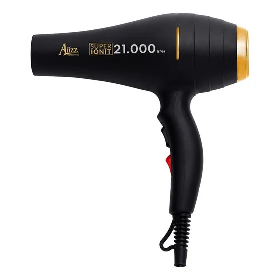 Secador Turbo Ionic 21.000 Profesional Color Negro