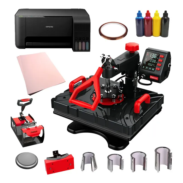 Termofijadora 8 En 1+impresora Epson L1110 + Cinta Y Papel