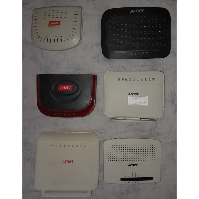 Modem Wifi Arnet Lote X 6 Leer