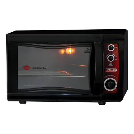 Forno Elétrico Flexy Black Easy Clean Cor Preto Forno Elétrico Flexy Black Easy Clean Cor Preto