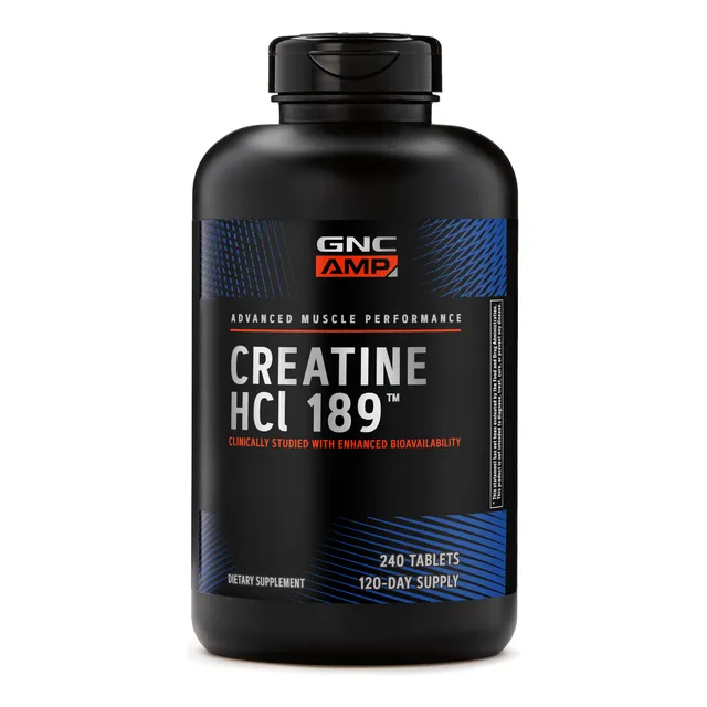 Gnc Amp - Creatina Clorhidrato 189, 240 Comprimidos