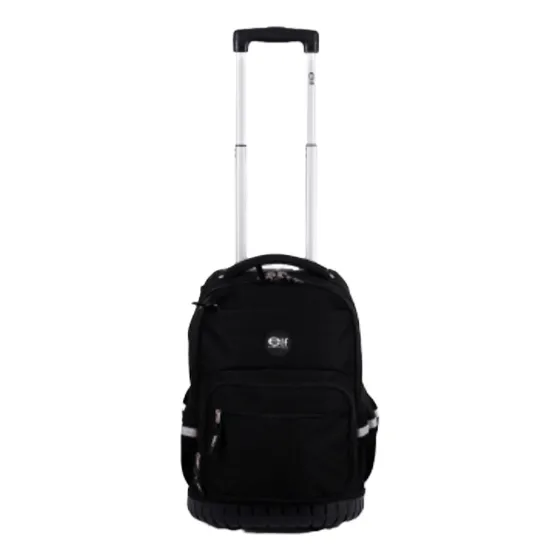 Mochila Elf Con Carro Negra 6456b