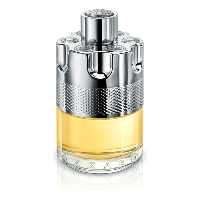 Perfume Masculino Eau De Toilette Vibrante E Ousado Fragrância Amadeirada Com Limão Siciliano, Gengibre, Cardamomo Da Guatelama E Vetiver Azzaro Wanted Frasco Com 100ml
