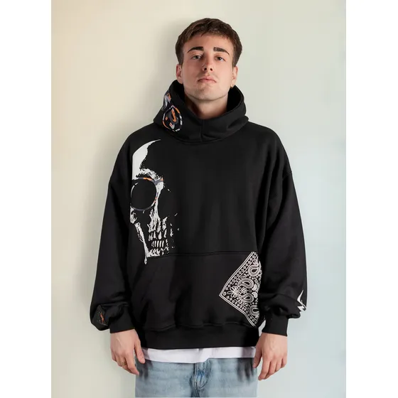 Buzo Hoodie Over Charlie & Thomy Mod. Kick The Mold Algodón