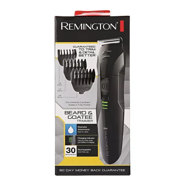 Maquina De Afeitar Remington Barbera Inalámbrica 6015 Color Negro