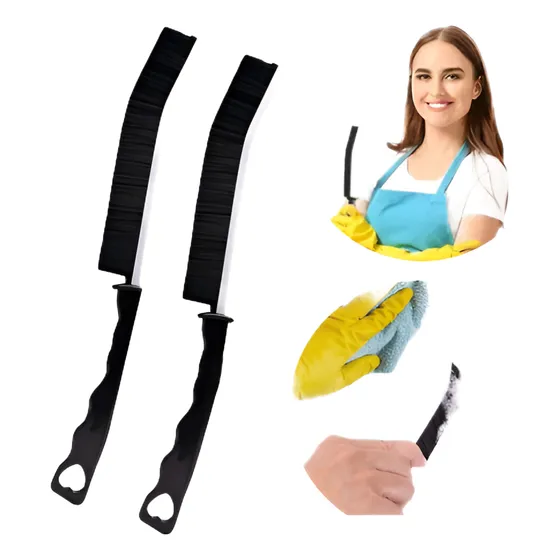 Kit X 2 Cepillo De Limpieza Para Juntas Huecos Multifunción