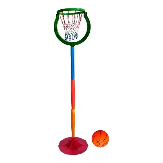 Aro Basquet Niños + Pelota Altura Regulable Juegosol -el Rey