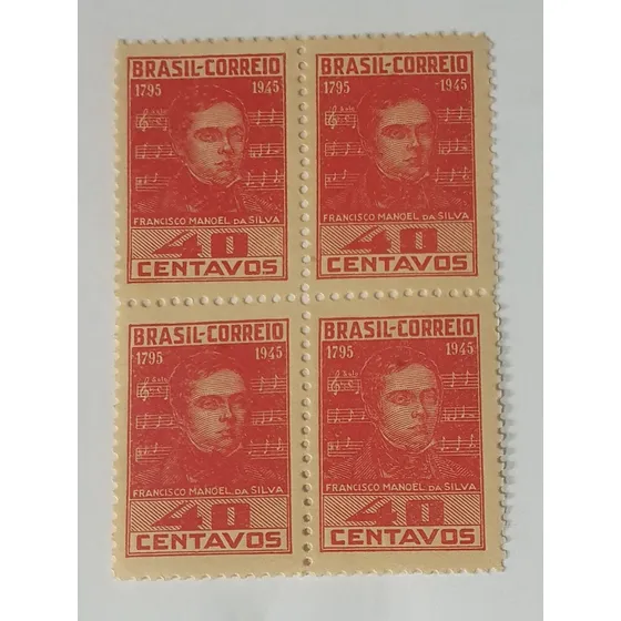 1154 - Brasil 1945 - Francisco Manoel Da Silva Autor H. Naci