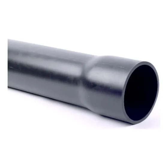 Tubo Conduit Electricidad 4 Pulgadas Pvc Negro Plástico