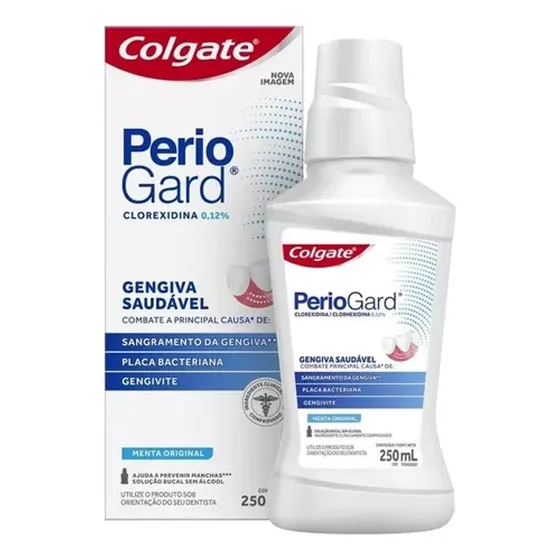 Kit Com 4 Periogard  250ml Com E Sem Álcool