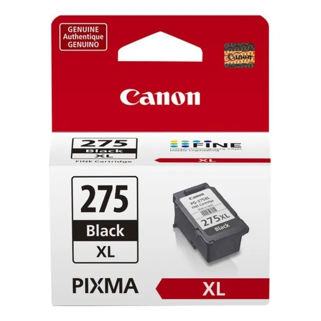 Cartucho De Tinta Canon Pg-275xl Color Negro De 11.9 Ml