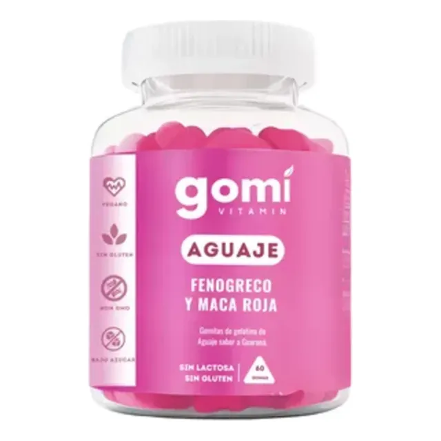 Aguaje, Fenogreco Y Maca Roja En Gomitas Inc/envio