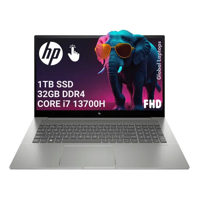 Laptop Envy 17-cr03 Core I7 13700h 32gb 1t Ssd Touch Gamer Color Plateado